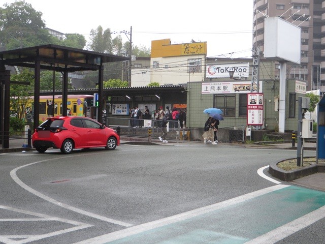 上熊本駅遠景