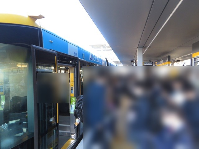 「宇都宮駅東口」停留場