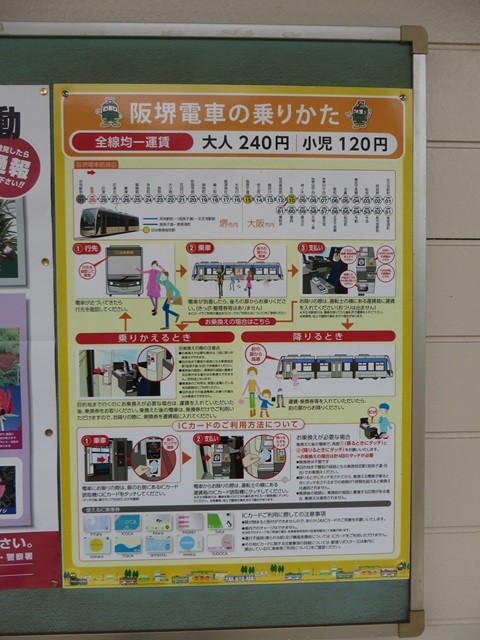 阪堺電車の乗りかた