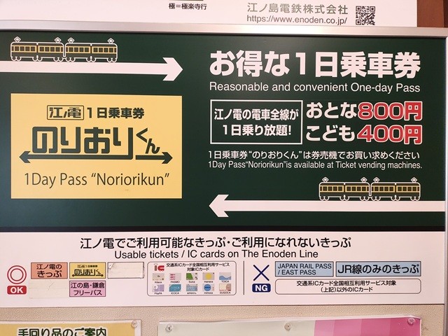 江ノ電_1日乗車券
