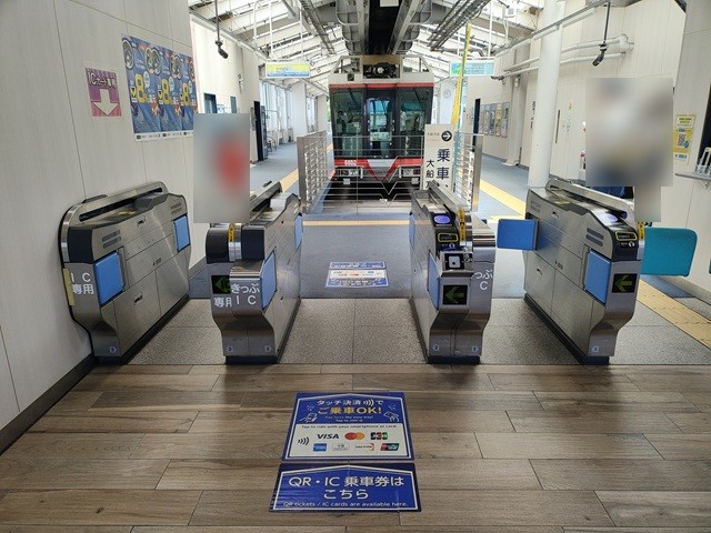 湘南モノレール_改札口