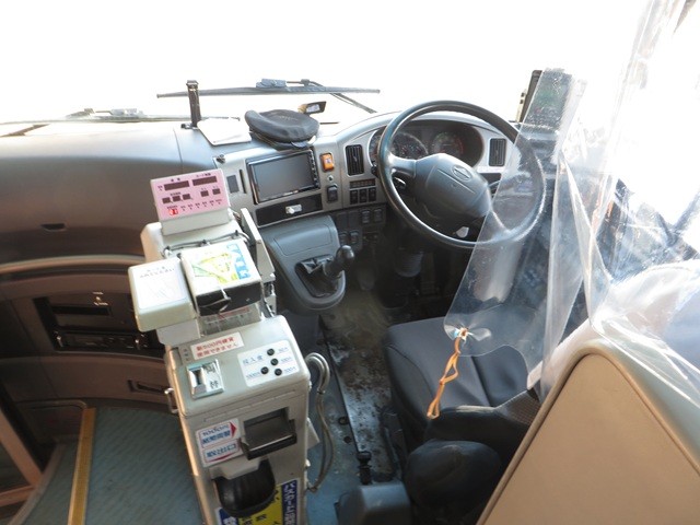 北海道北見バス_運転席
